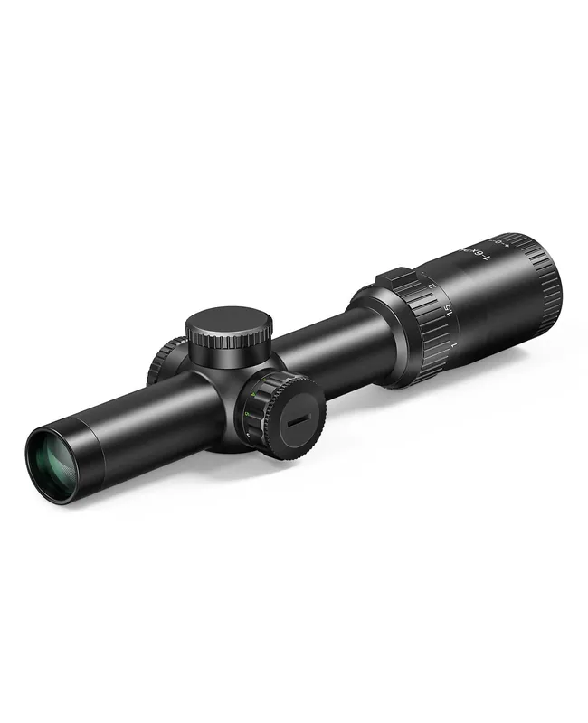 CVLIFE EagleFeather 1-6X24 LPVO Rifle Scope with Illuminated BDC Reticle 30mm Black