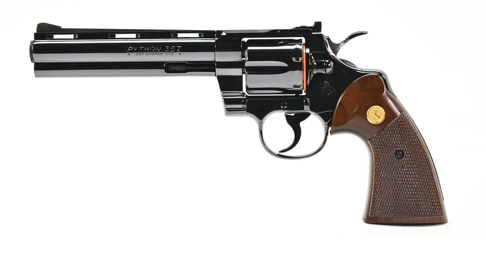 1982 Colt Python .357 Magnum. 6″ Barrel. Blue – Near Mint Condition