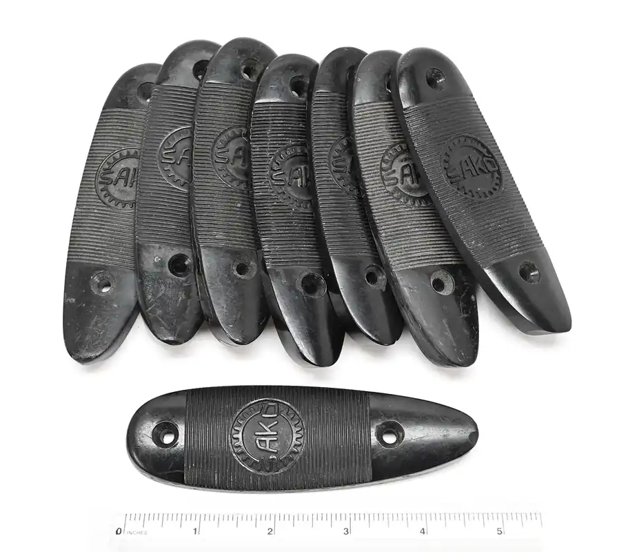 Sako Vintage Rifle Plastic Butt Plate. Good Used Condition
