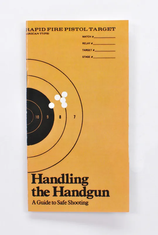 Colt Handling The Handgun Booklet. Part No. 90024..
