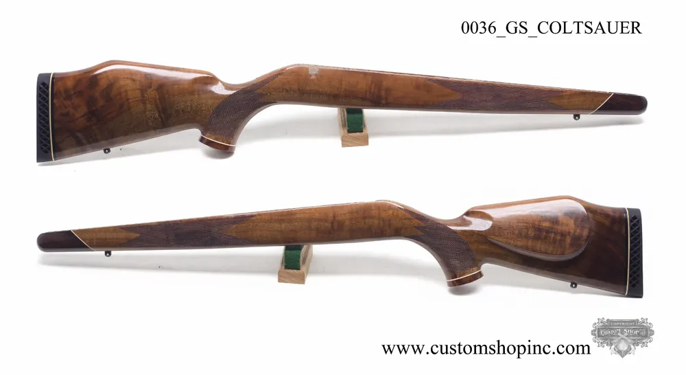 Colt Sauer ‘Sporting Rifle‘ Gloss Finish Gun Stock For Magnum Calibers ‘Like New. Old Stock‘