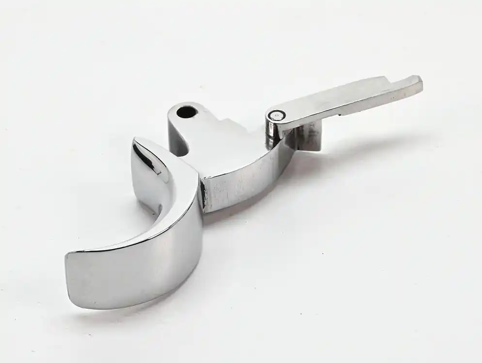 Colt Python Custom Trigger. High Polished In White. Professional Quality