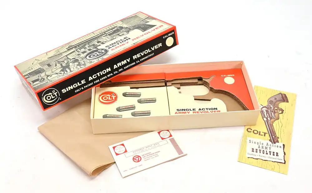 Colt SAA Stage Coach 7 1/2 Inch Insert 1964-1976 Box And Paperwork. Brand New