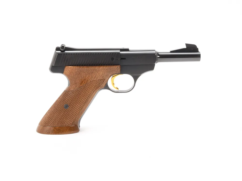 1970 Browning Challenger .22LR 4.5″ Barrel – Beautiful Condition w/ Original Red Felt Case