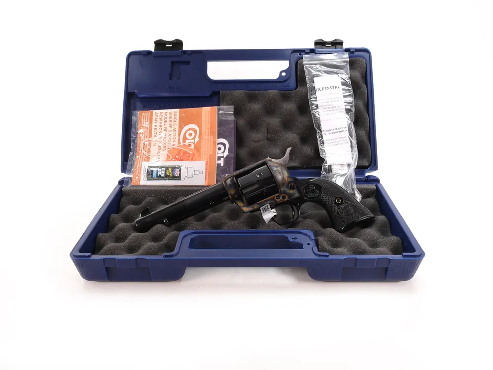 Brand New 3rd Gen Colt SAA .45 Colt 5.5″ Barrel – Blued with Case Color