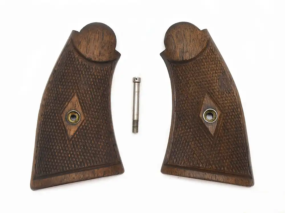 Smith & Wesson Prewar Square K Frame Diamond Grips