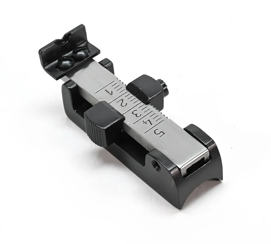 Sako Factory Original ‘Solder On‘ Rear Sight With Elevation Adjustment. Like New Condition