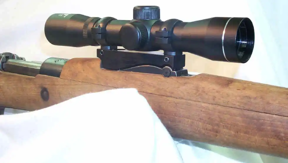 S&K Chilean 1935, Brazilian, Brazilian 1908, Bruno, & Steyer 1912 Mauser Scout Mount (S&K Style) w/S&K Style 1 Inch Rings
