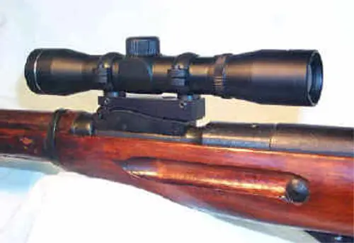 S&K Mosin Nagant 91/30 & 91/59 Scout Mount w/S&K Style 1 Inch Rings