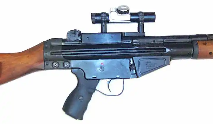 S&K HK 91 and HK-93 Scope Mount w/S&K Style 1 Inch Rings