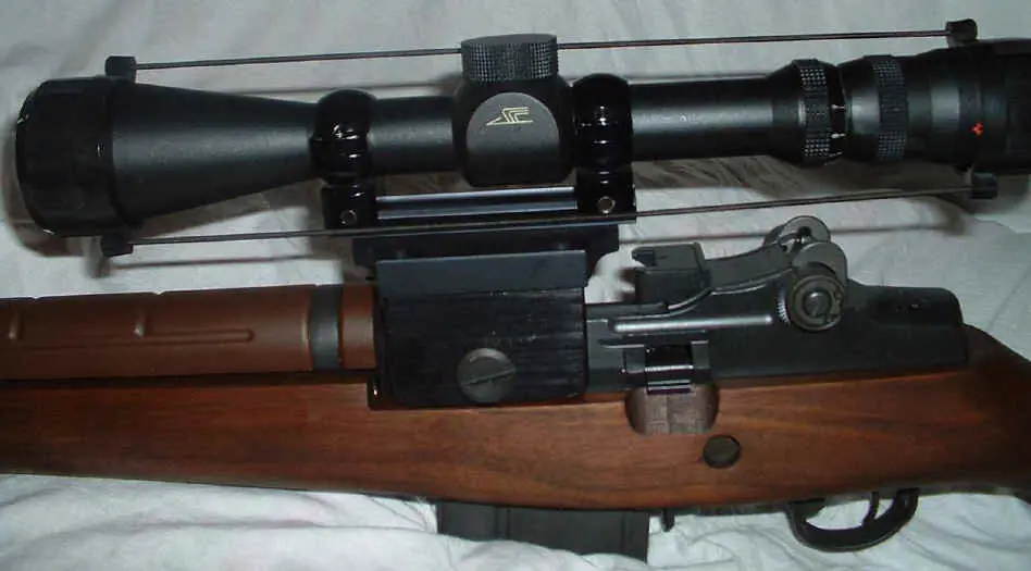 S&K M1A and M14 Scope Mount w/S&K Style 1 Inch Rings