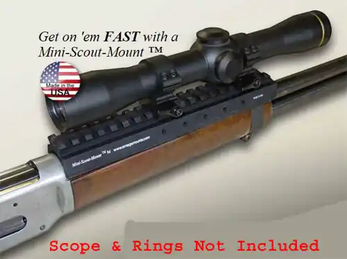 Amega Ranges Mini Scout Mount Model 94 Winchester