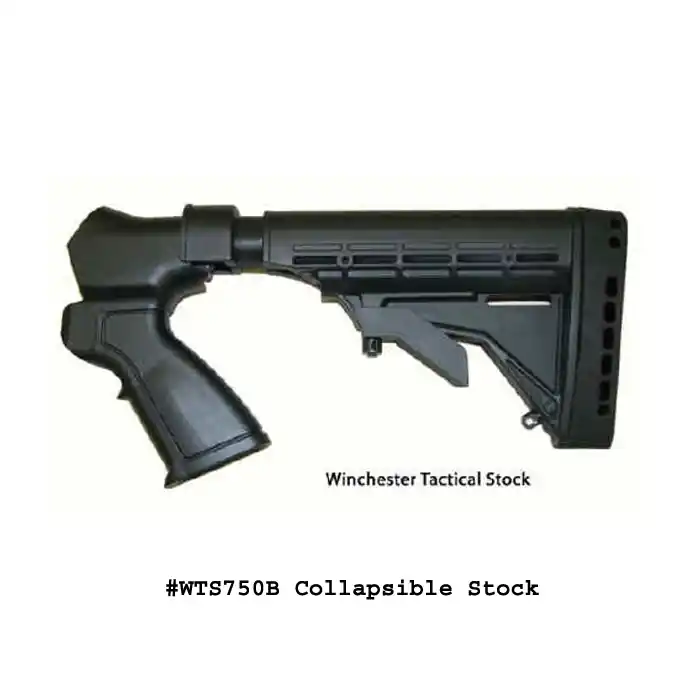 Phoenix Tech Field Series Winchester 1200 / 1300 Tactical Stock 12ga- (No recoil Reduction System and No Forend) – Black