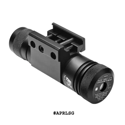 NcStar Pistol And Rifle Green Laser With Weaver Base & Pressure Switch