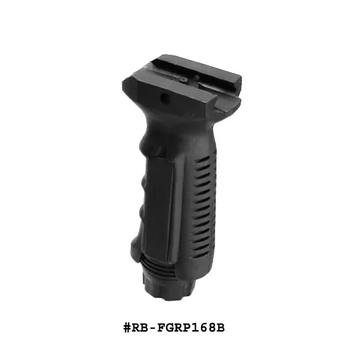 UTG Ergonomic Ambidextrous Vertical Foregrip, Black