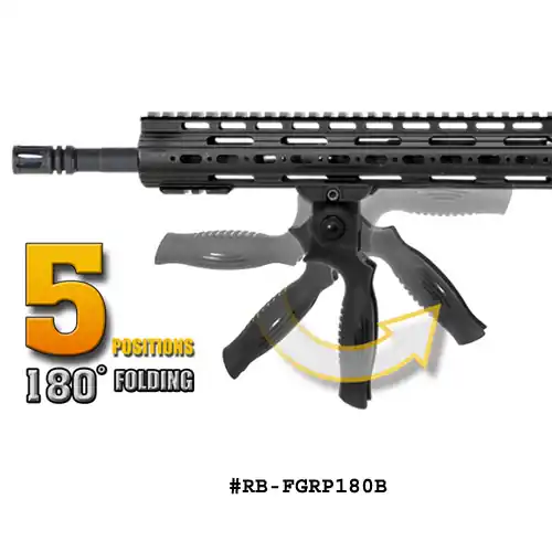 UTG All-in-One Apache Foregrip Multi-angle Grip-Black