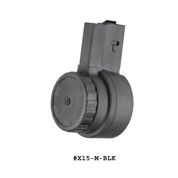 X-15 50 Round Drum Magazine for AR-15 & M16 -Restricted Item -Check Your Local and State Laws Prior To Ordering