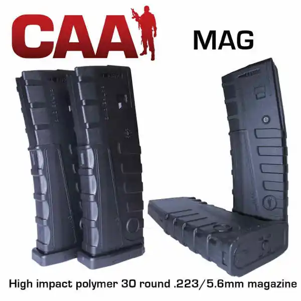 CAA AR-15 30 Round Polymer Mag -Restricted Item -Check Your Local and State Laws Prior To Ordering