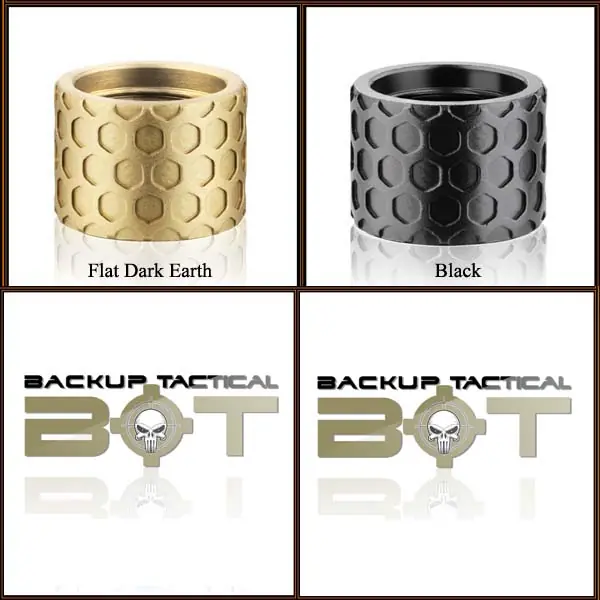 Backup Tactical Thread Protectors M16X1LH Factory Glock, HK, & Sig- Honeycomb