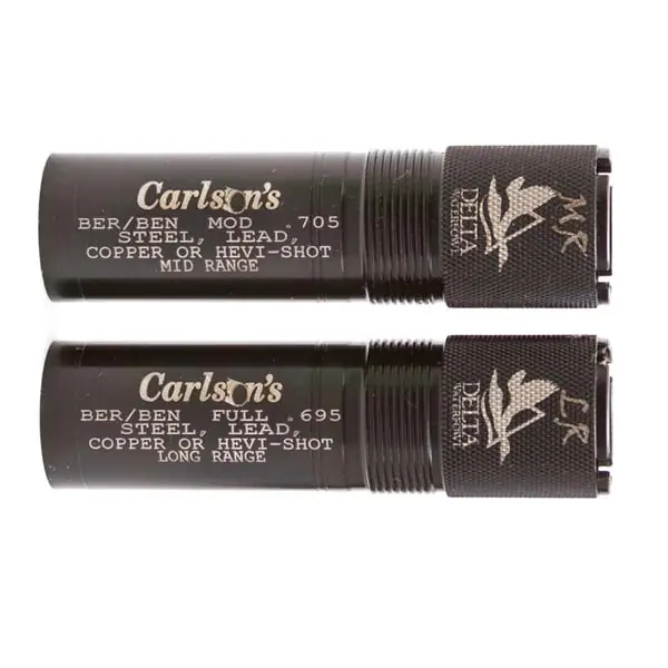 Carlson‘s Beretta Benelli Mobil Waterfowl 2-Pack Choke Tubes
