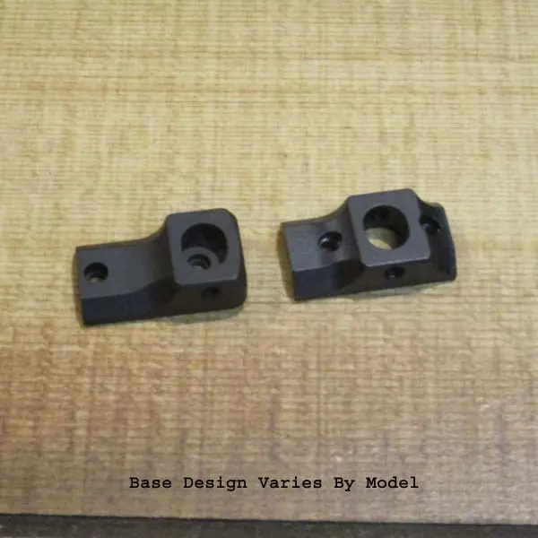 S&K Remington SKulptured Scope Mount Bases (Rings NOT Included)