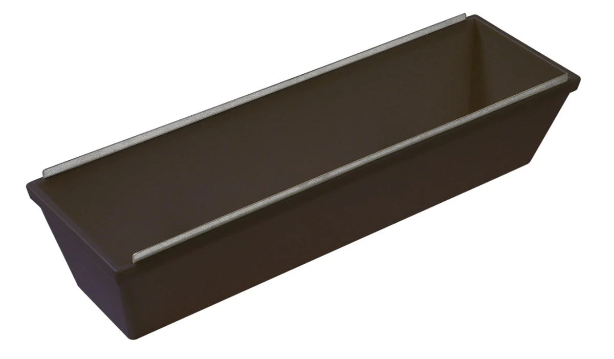 Plastic Mud Pan w/ Steel Edges