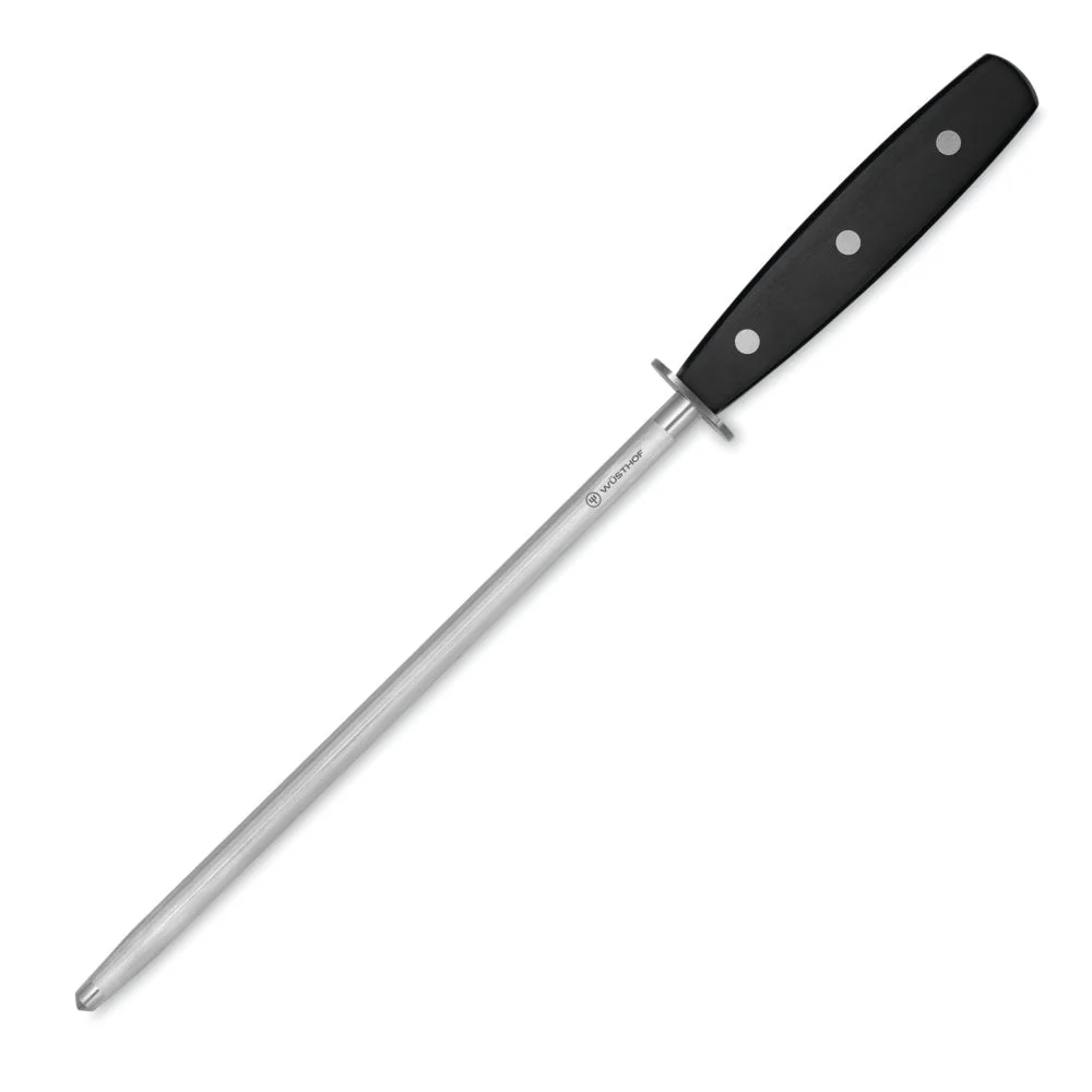 Wusthof 9″ Triple-Rivet Handled Honing Steel