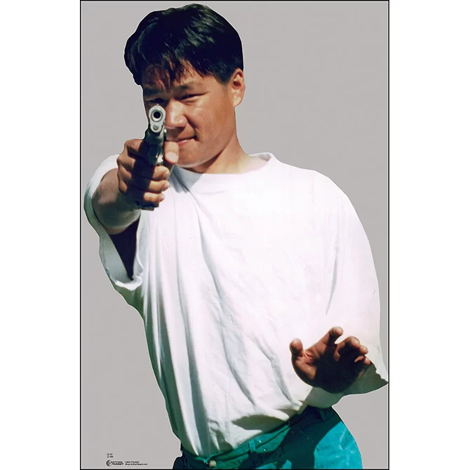 Action Target, Man with Gun, Split Second Target