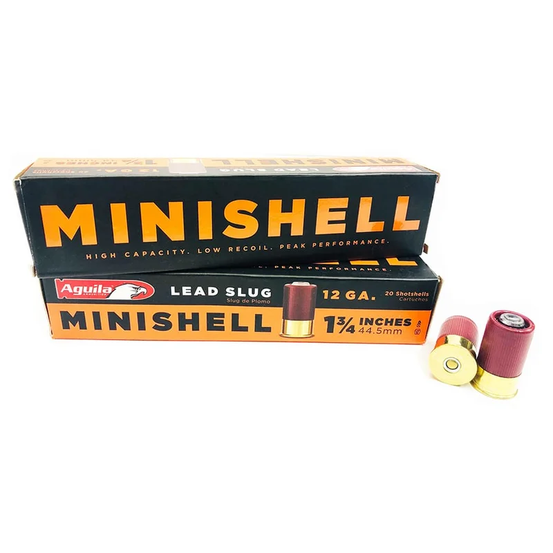 Aguila – 12 Gauge – Minishell – Slug – 7/8oz – 1.75″ – 1300 FPS