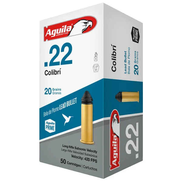 AGUILA 22LR COLIBRI 20GR 50RD