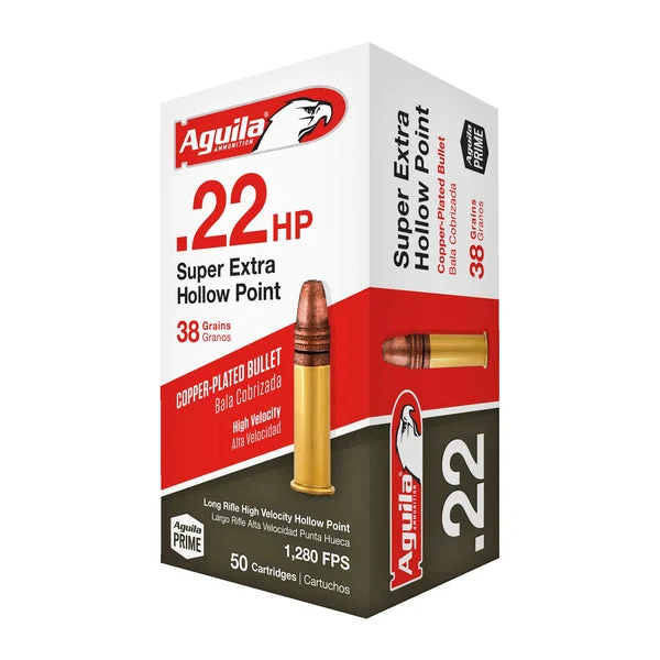 AGUILA 22LR HV 38GR HP 50RD