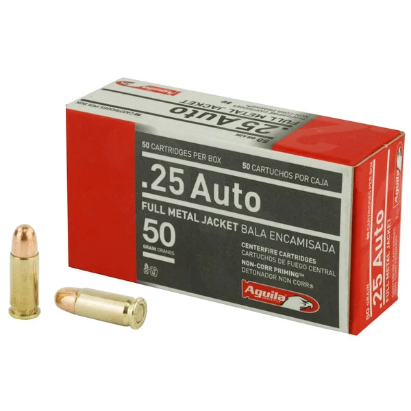 AGUILA 25ACP 50GR FMJ 50RD