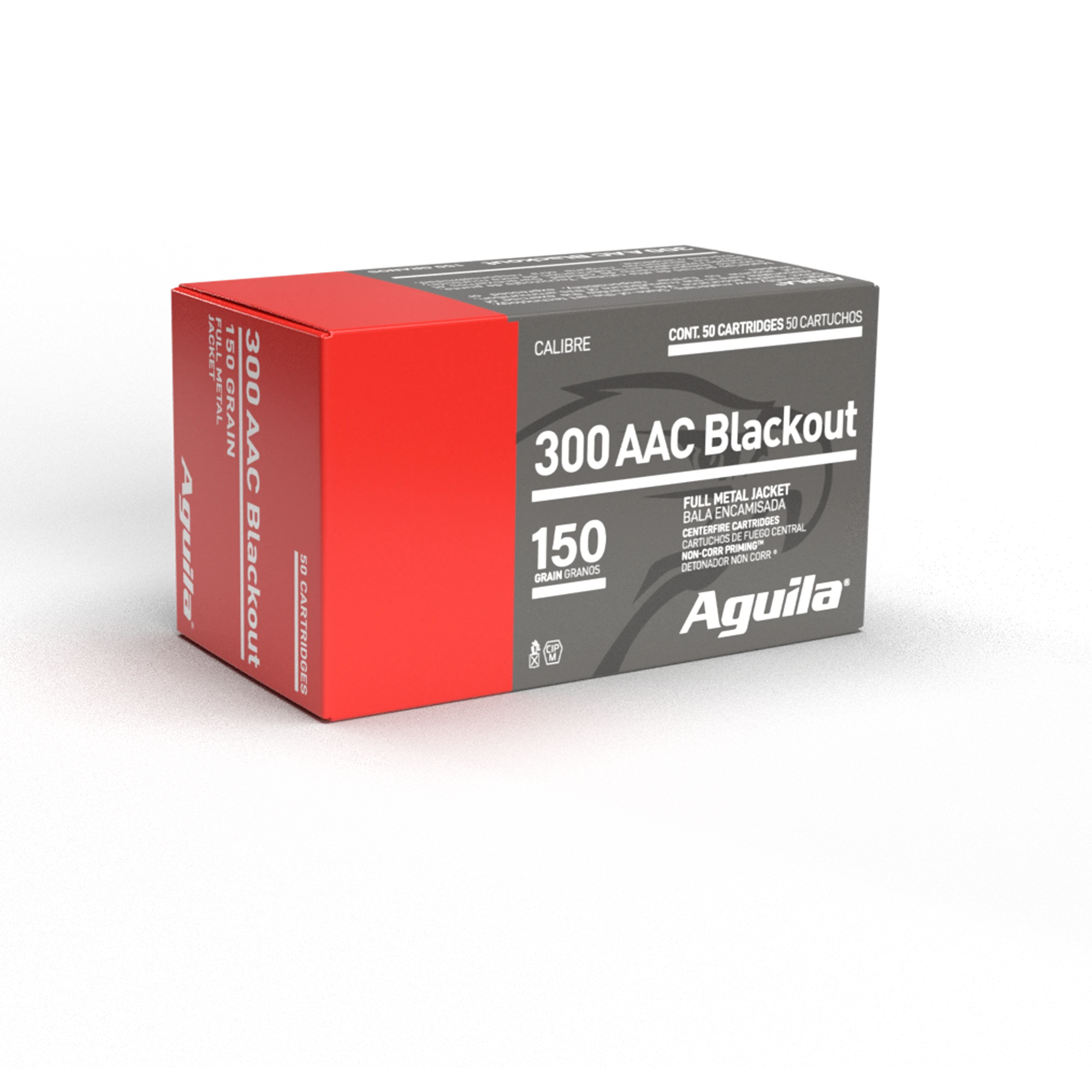 Aguila .300 Blackout 150 gr FMJ – Precision and Dependability | 1000 Rounds