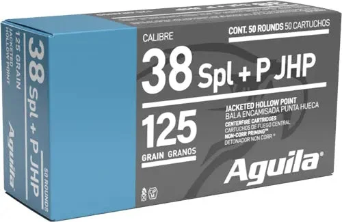 AGUILA 38 SPECIAL 125GR JHP 50RD