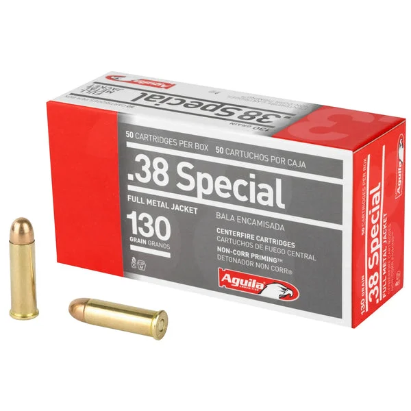 AGUILA 38SPL 130GR FMJ 50RD