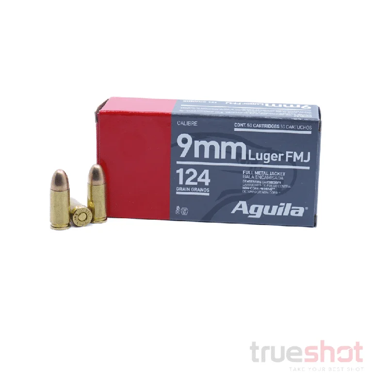 Aguila – 9mm – 124 Grain – FMJ