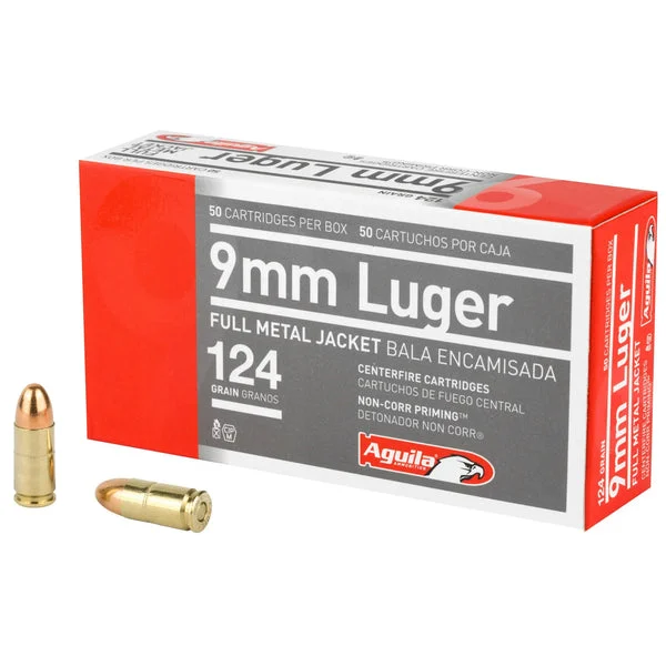AGUILA 9MM 124GR FMJ 50RD