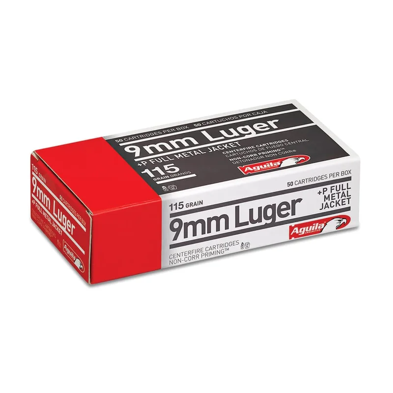 Aguila – 9mm +P – 9mm – 115 Grain | True Shot Ammo