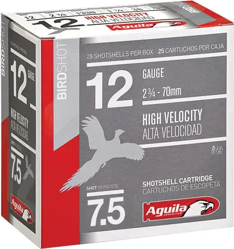 AGUILA SHOTSHELL 12GA 2.75" 1-1/4OZ #7.5 25RD