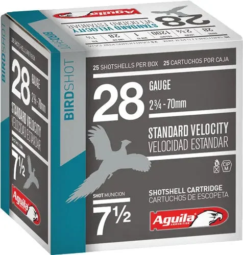 AGUILA SHOTSHELL 28GA 2.75" 1OZ #7.5 25RD
