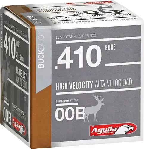 AGUILA SHOTSHELL 410 00 BUCK 25RD