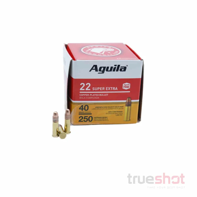 Aguila – Super Extra – 22 Long Rifle – 40 Grain – CP HVSP – Bulk Pack