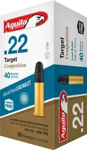 AGUILA TARGET 22LR 40GR LEAD-RN 1000RD CASE