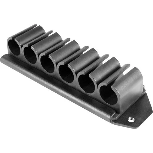 Aim Sports MR6RK Side Shell Carrier Rem 870 12 Gauge 6 Rounds Black Polymer