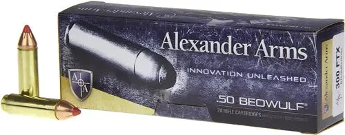 ALEXANDER 50 BEOWULF 300GR FTX 20RD