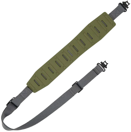 Allen Baktrak Kling Sling, Rubber, Black and Green, Includes Swivels