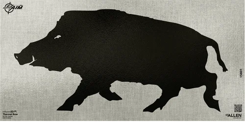 Allen EZ AIM Thermal/INFAred ID, Boar Paper Target, 24"x12", Gray