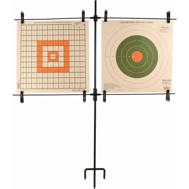 Allen Paper Target Stand – Includes 8 Clips/steel Frame
