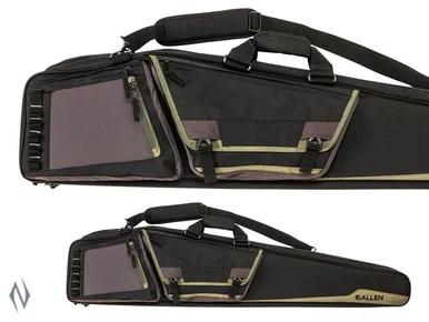 ALLEN ROCKY DOUBLE RIFLE CASE BLACK / TAN 50"