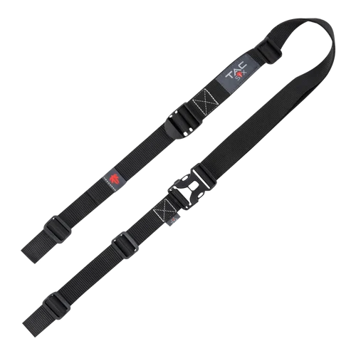 Allen Tac-Six Citadel Double Point Sling, Black, Front/Rear Ladder Buckels